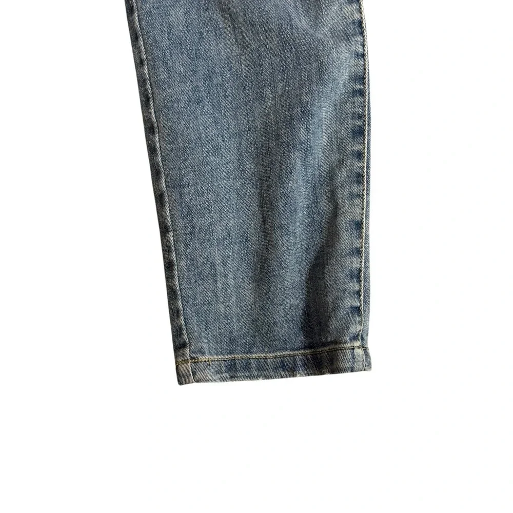 Free People Overalls Womens 25 Blue‎ Denim Sleeveless Bib Adjustable Buttons Top